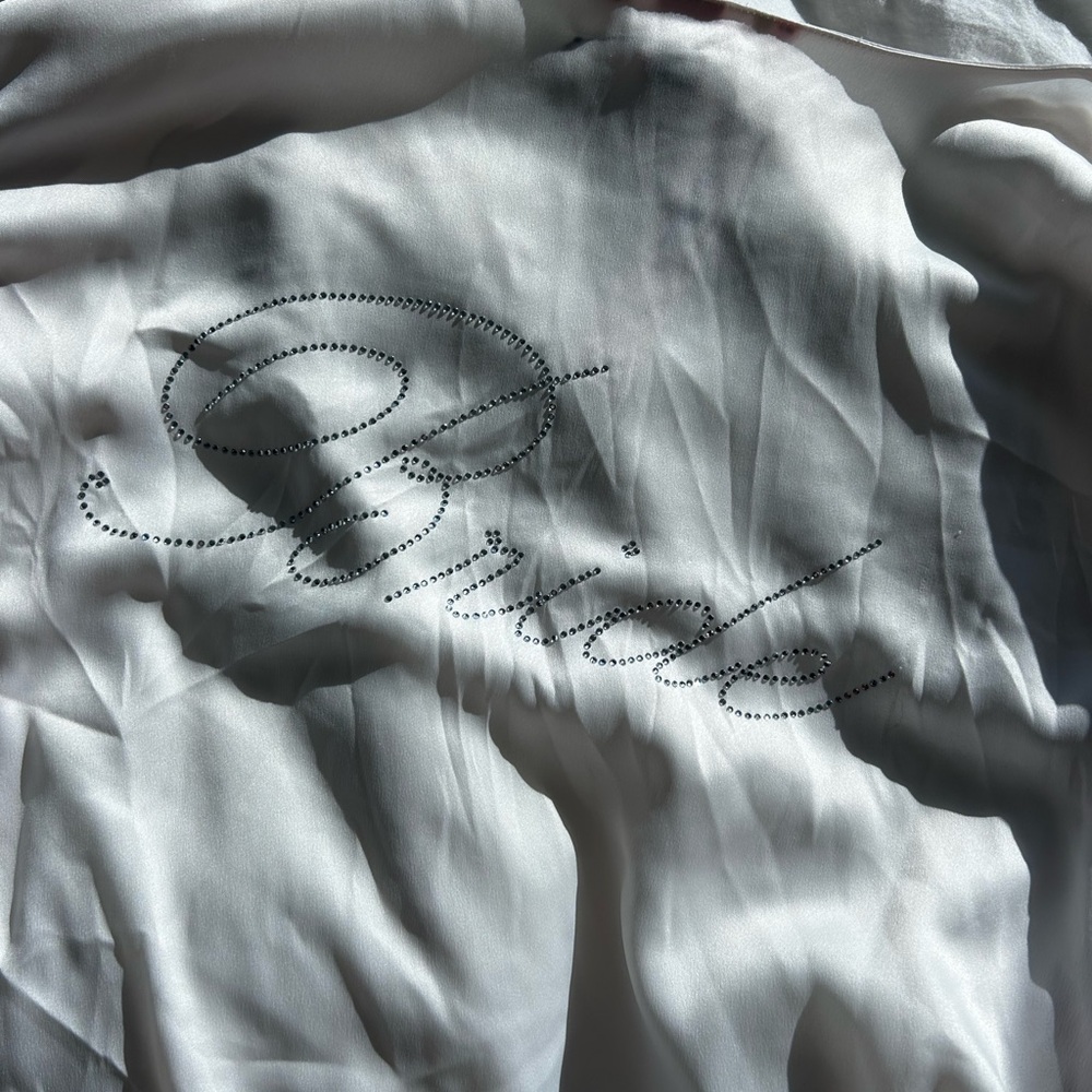 Victoria's Secret White Satin Bride Robe